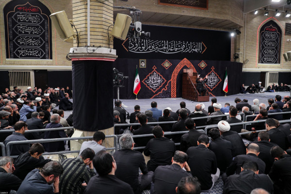 مراسم عزاداری سید و سالار شهیدان(ع) در حسینیه امام خمینی(ره)