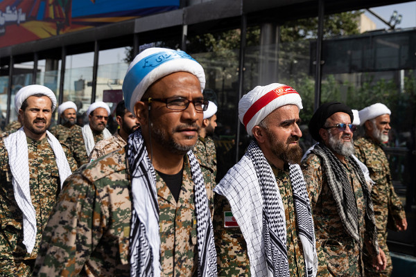 تشییع پیکر ۶۰ شهید اقتدار در تهران