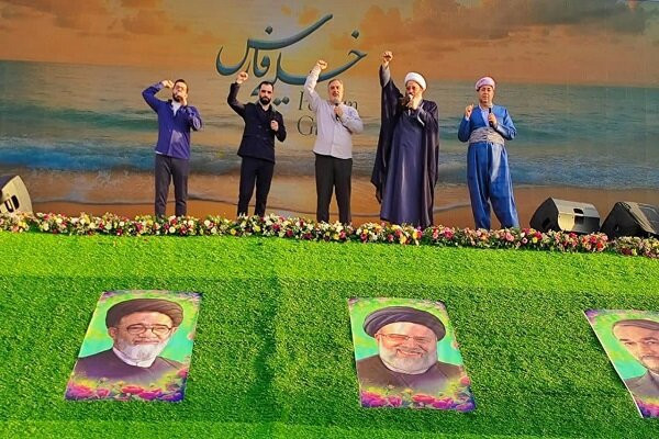 محفل خادم الرضا(ع) به یاد شهید جمهور قرآنی برگزار شد